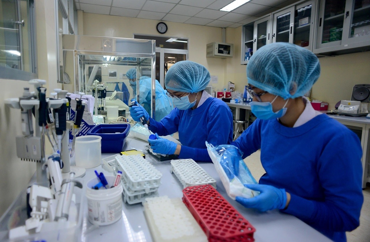 TPHCM lấy mẫu tầm so&aacute;t virus Nipah tr&ecirc;n bệnh nh&acirc;n vi&ecirc;m n&atilde;o- Ảnh 1.