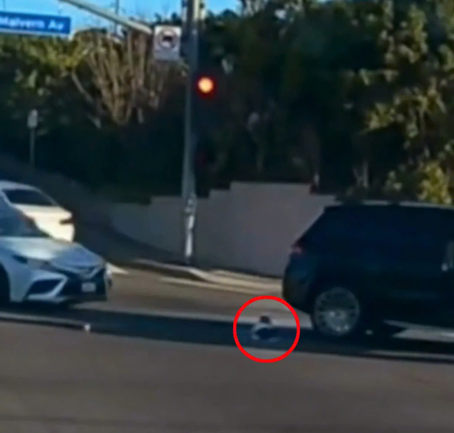 Khoảnh khắc kinh ho&agrave;ng: B&eacute; g&aacute;i 19 th&aacute;ng tuổi bị văng ra khỏi &ocirc; t&ocirc; đang chạy tr&ecirc;n đường- Ảnh 1.