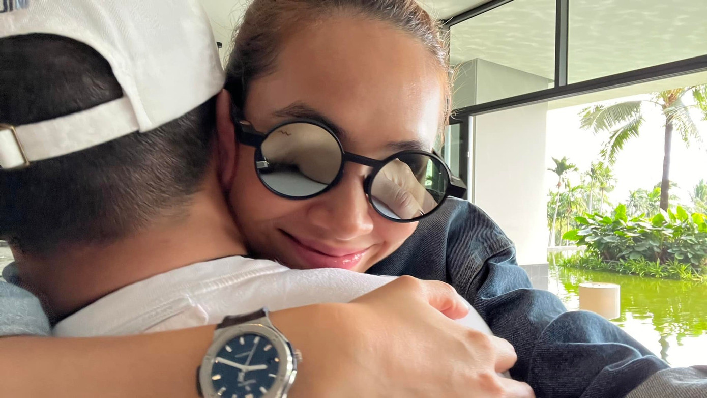 Ho&agrave;ng My một m&igrave;nh nu&ocirc;i con- Ảnh 1.