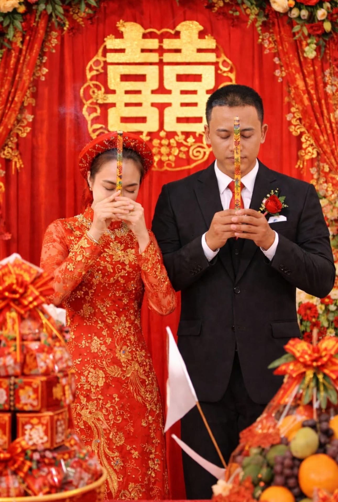 Rầm rộ ảnh thiệp cưới của Mỹ T&acirc;m v&agrave; Mai T&agrave;i Phến- Ảnh 5.