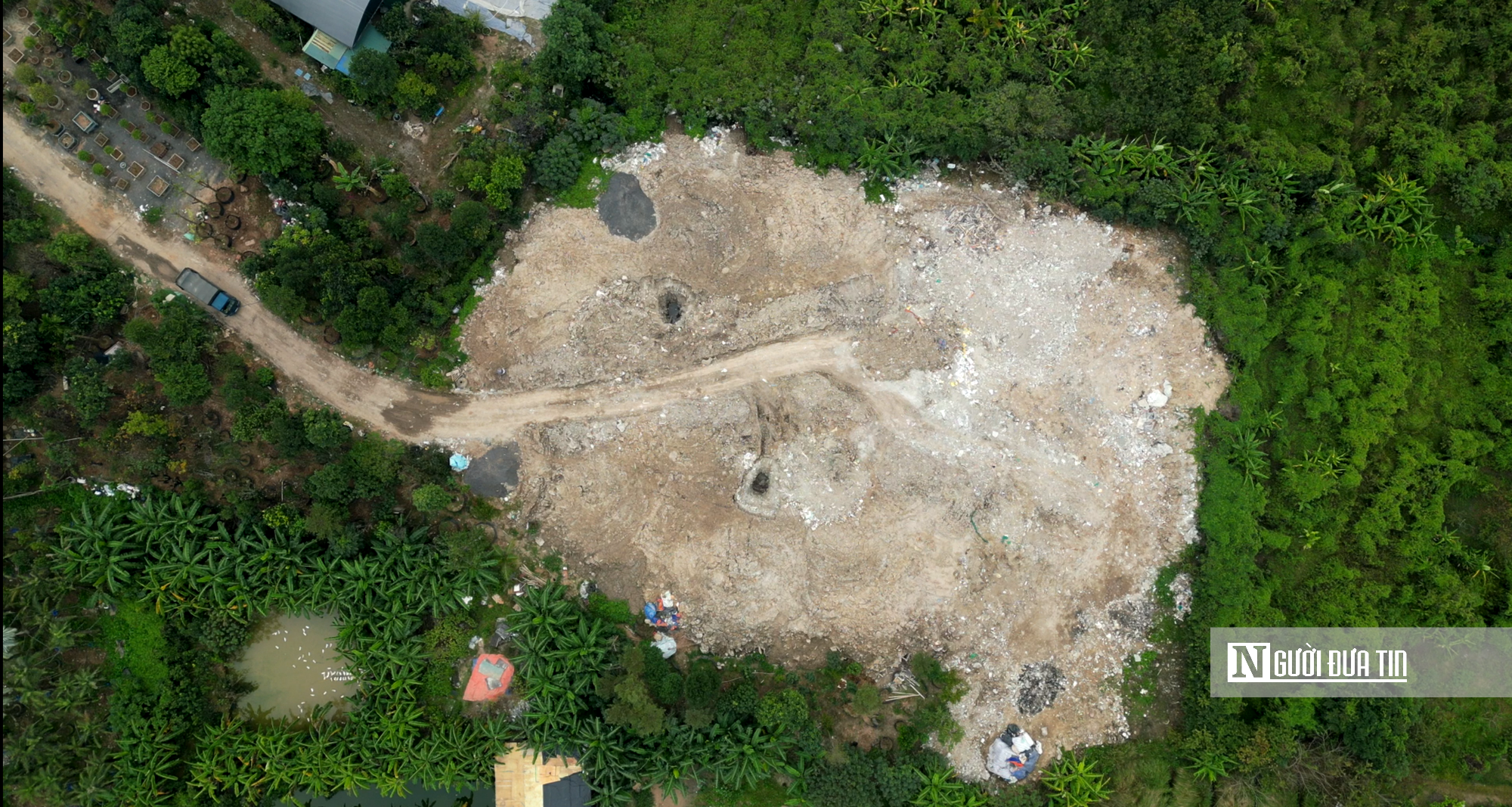 Cận cảnh 7 triệu kg chất thải khiến 4 đối tượng bị C&ocirc;ng an H&agrave; Nội khởi tố- Ảnh 1.