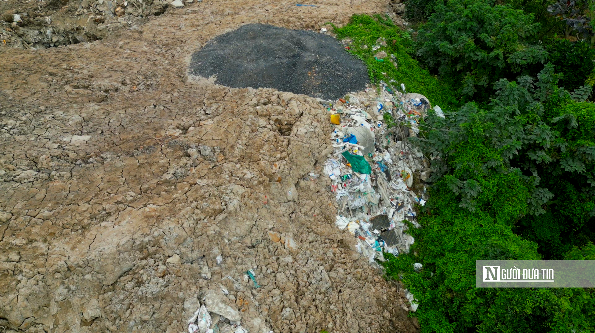 Cận cảnh 7 triệu kg chất thải khiến 4 đối tượng bị C&ocirc;ng an H&agrave; Nội khởi tố- Ảnh 2.