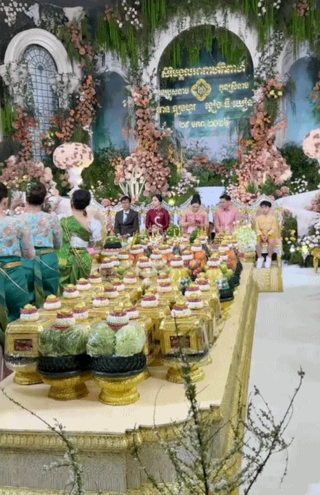 C&ocirc; d&acirc;u T&acirc;y Ninh tổ chức đ&aacute;m cưới ở Campuchia: Nh&agrave; trai "chơi lớn" cỡ n&agrave;y th&igrave; ai l&agrave;m lại!- Ảnh 3.