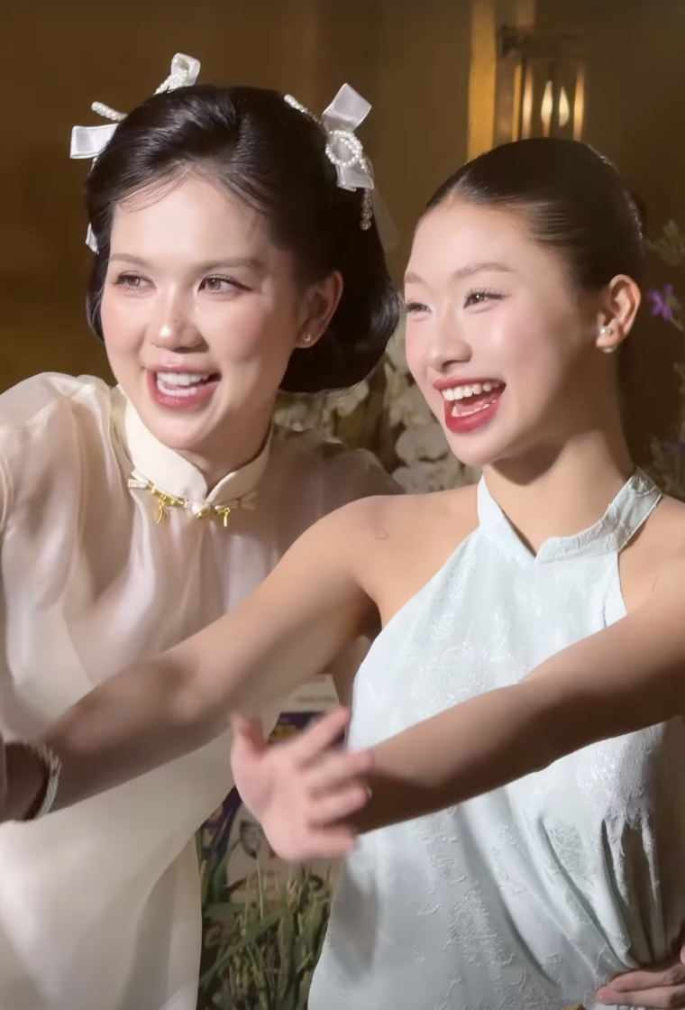 Louis Phạm xinh thật đấy, chung khung h&igrave;nh với Ngọc Trinh, Hoa hậu Thanh Thuỷ vẫn kh&ocirc;ng l&eacute;p vế, c&ograve;n được khen nức nở- Ảnh 1.