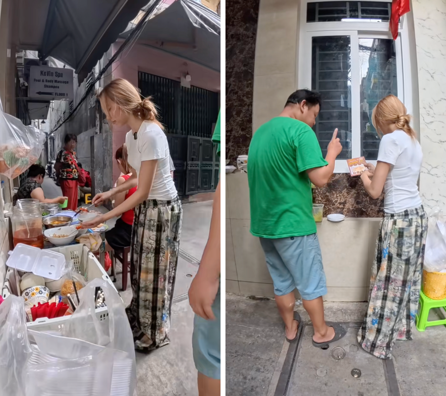 Kh&aacute;ch T&acirc;y sốc v&igrave; nh&acirc;n vi&ecirc;n qu&aacute;n vỉa h&egrave; bắn tiếng Anh như người bản xứ, biết gia thế khủng lại c&agrave;ng cho&aacute;ng hơn- Ảnh 2.