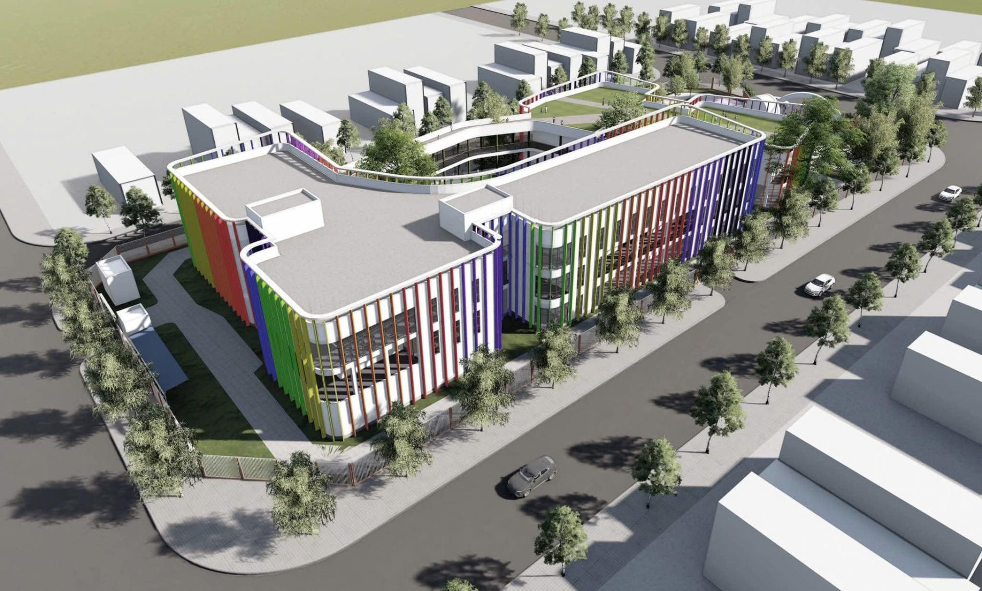 Cận cảnh trường Mầm non c&ocirc;ng lập mới toanh, vừa đi v&agrave;o hoạt động năm học n&agrave;y, phụ huynh nh&igrave;n ảnh xu&yacute;t xoa: Sao m&agrave; XỊN THẾ!- Ảnh 3.