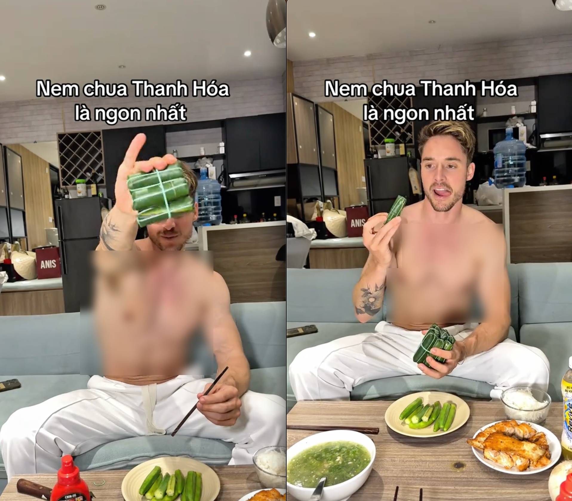 Kh&aacute;ch T&acirc;y ph&aacute;t cuồng khi thử đặc sản Thanh Ho&aacute; nhưng điều d&acirc;n mạng ch&uacute; &yacute; lại l&agrave; c&aacute;ch ăn của anh- Ảnh 1.