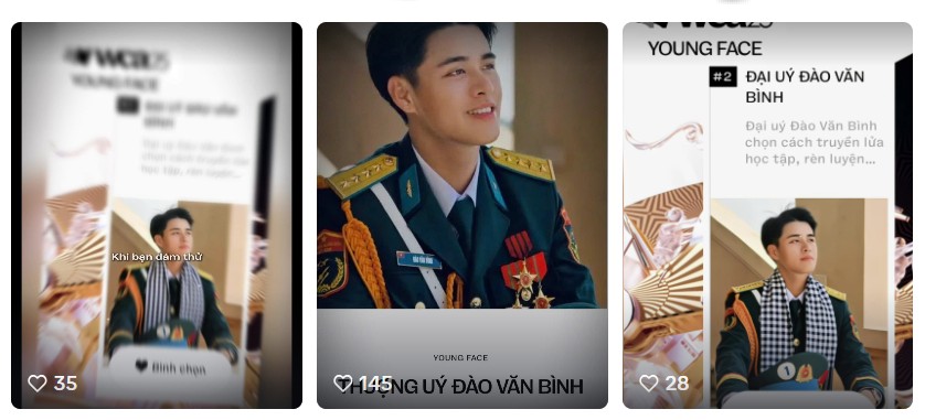 L&ecirc; Ho&agrave;ng Hiệp - Đ&agrave;o Văn B&igrave;nh: Từ A50, A80 đến viral ở Young Face của WeChoice Awards 2025- Ảnh 5.