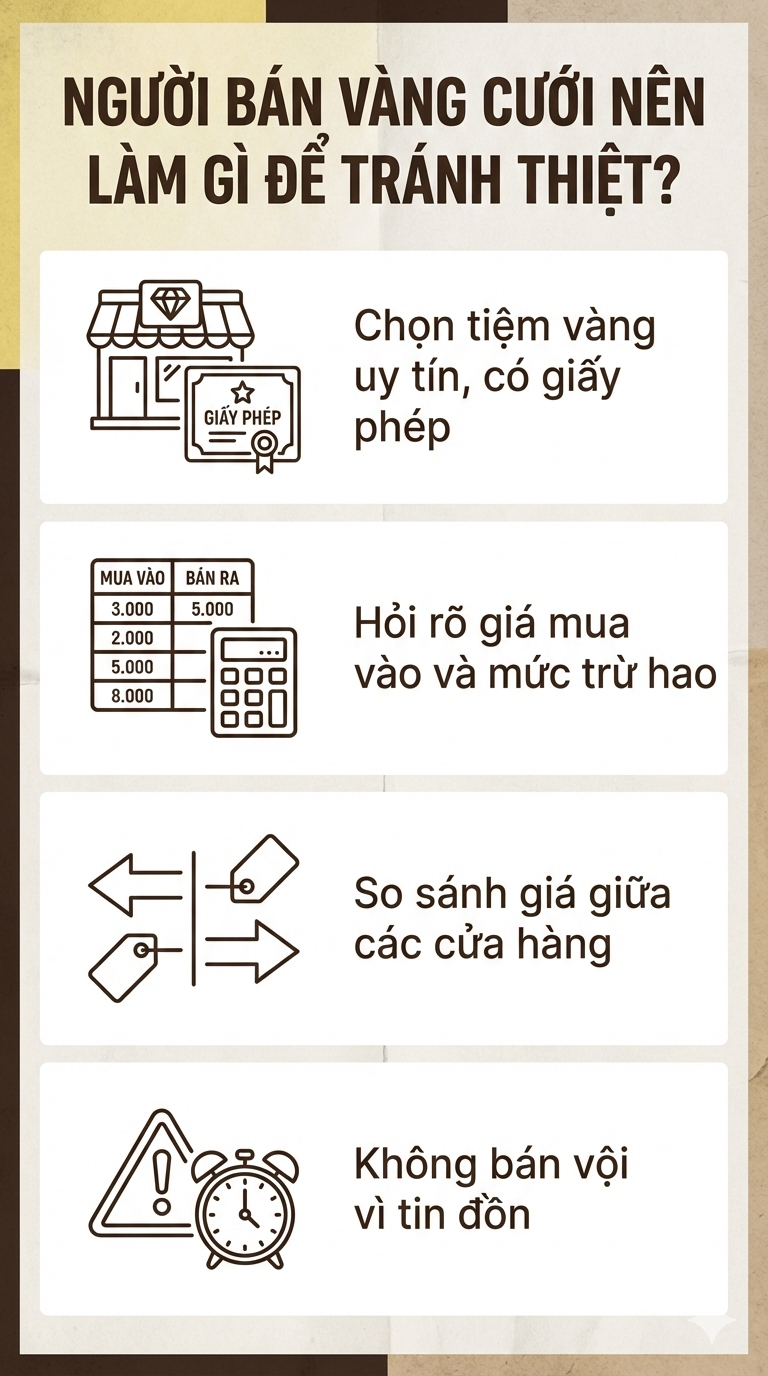 Mang v&agrave;ng cưới kh&ocirc;ng giấy tờ đi b&aacute;n c&oacute; bị tịch thu kh&ocirc;ng? Nhiều người mang v&agrave;ng đi b&aacute;n mới biết điều n&agrave;y- Ảnh 5.