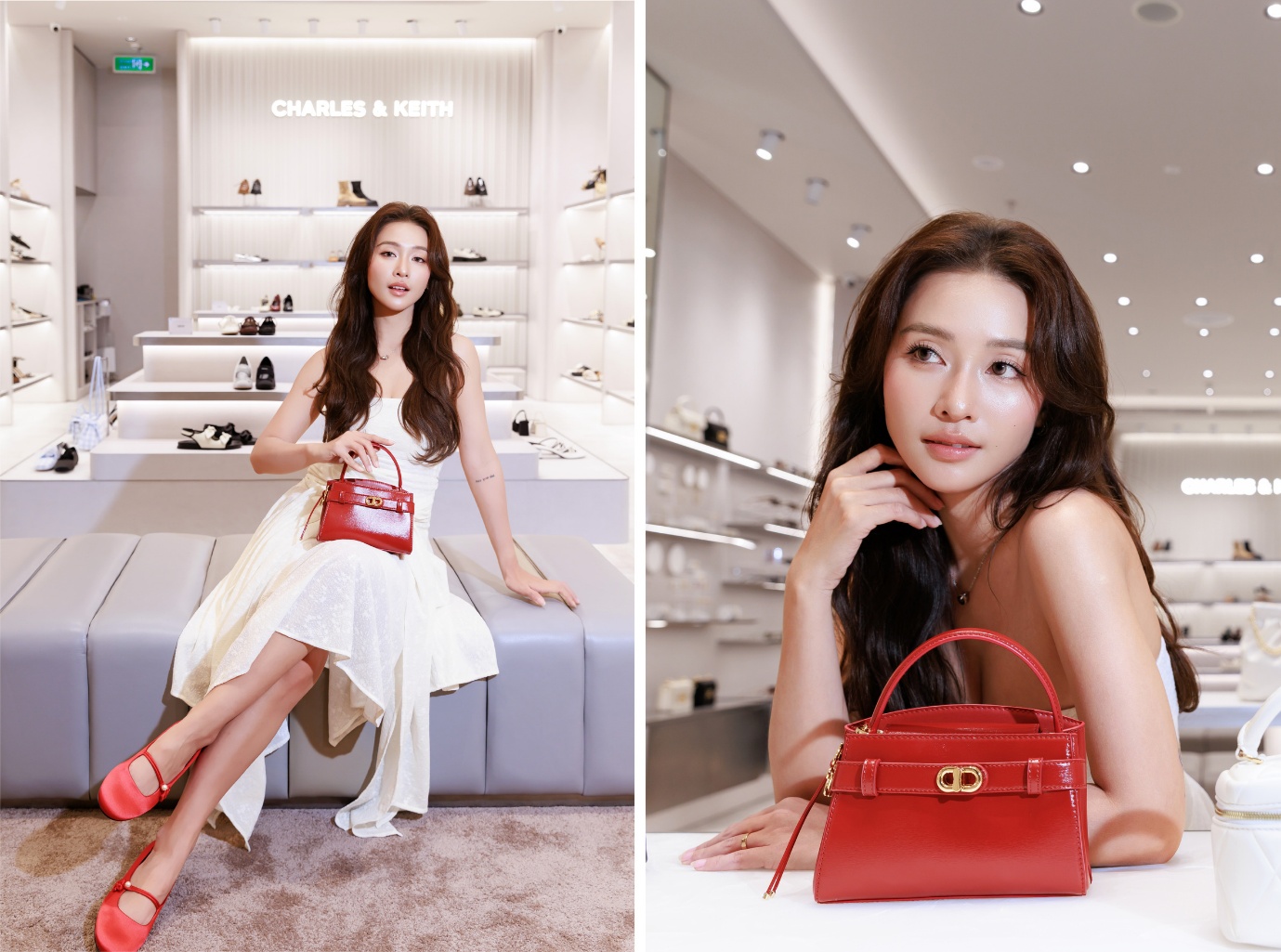 Diễn vi&ecirc;n Khả Ng&acirc;n dẫn dắt h&agrave;nh tr&igrave;nh &ldquo;In Transit&rdquo;, đồng h&agrave;nh c&ugrave;ng d&agrave;n KOLs trong BST Lunar New Year 2026 của CHARLES & KEITH- Ảnh 1.