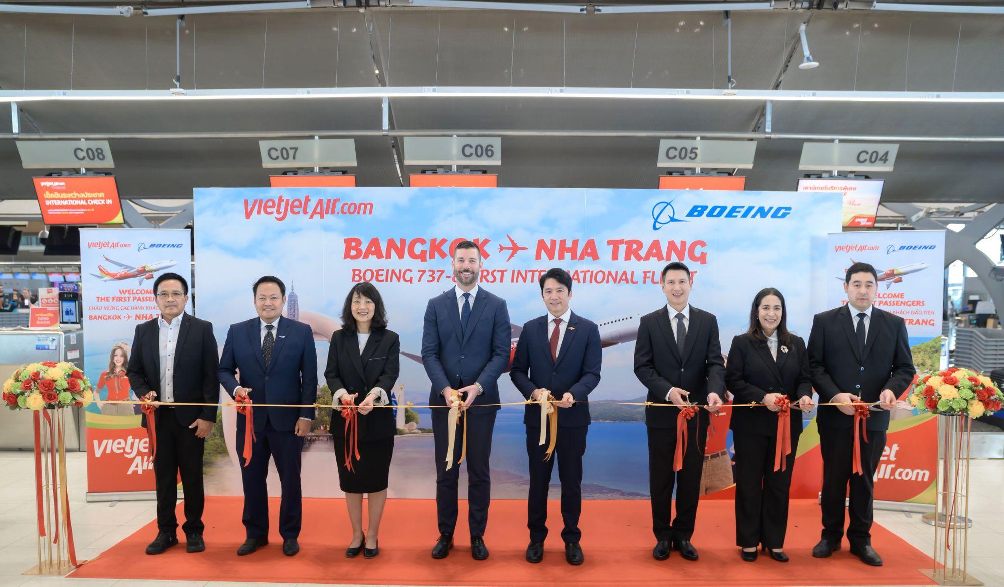 Vietjet Thailand chính thức khai thác tàu bay Boeing, đánh dấu bước tiến về phát triển đội bay toàn diện- Ảnh 1. Vietjet Thailand chính thức khai thác tàu bay Boeing, đánh dấu bước tiến về phát triển đội bay toàn diện- Ảnh 1.