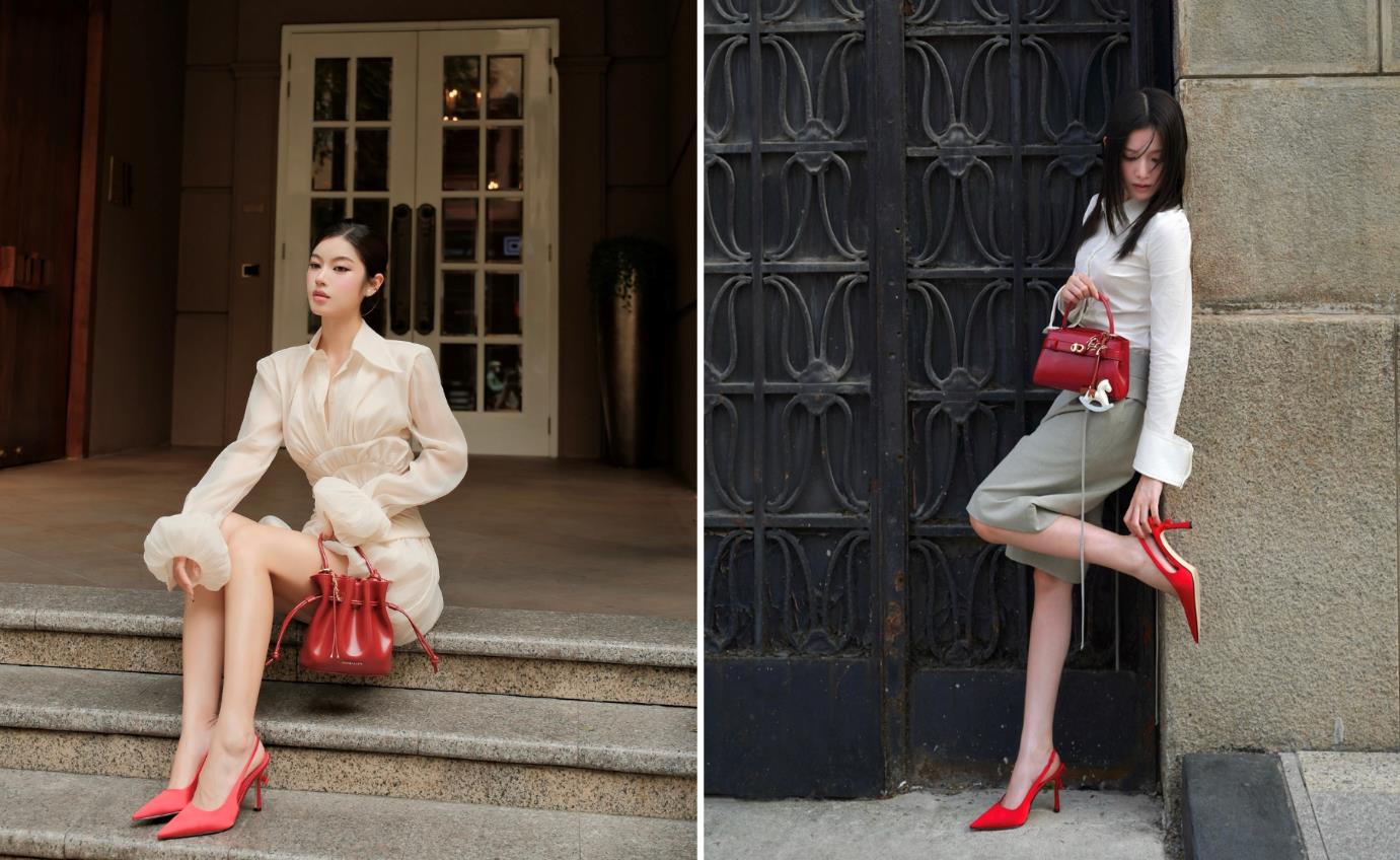 Diễn vi&ecirc;n Khả Ng&acirc;n dẫn dắt h&agrave;nh tr&igrave;nh &ldquo;In Transit&rdquo;, đồng h&agrave;nh c&ugrave;ng d&agrave;n KOLs trong BST Lunar New Year 2026 của CHARLES & KEITH- Ảnh 4.