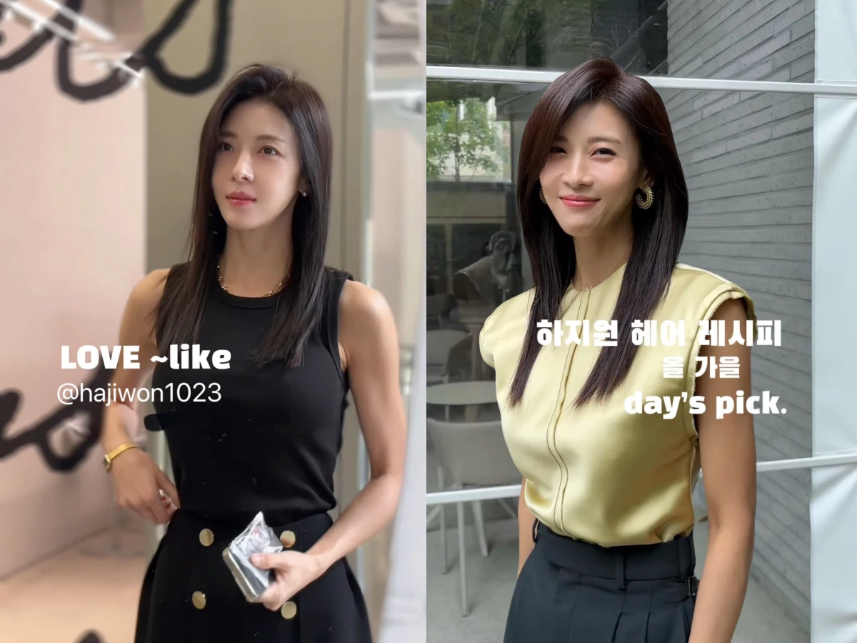 Chị đẹp U50 Ha Ji Won c&oacute; 4 kiểu t&oacute;c thu gọn mặt đến kh&oacute; tin, g&aacute;i H&agrave;n khuy&ecirc;n n&ecirc;n thử- Ảnh 3.