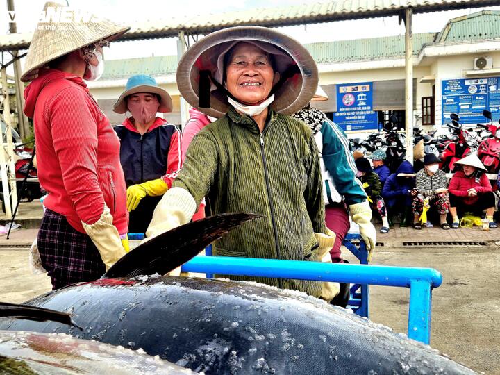 C&aacute; ngừ đại dương tr&uacute;ng m&ugrave;a, ngư d&acirc;n Đắk Lắk thu l&atilde;i trước Tết- Ảnh 6.