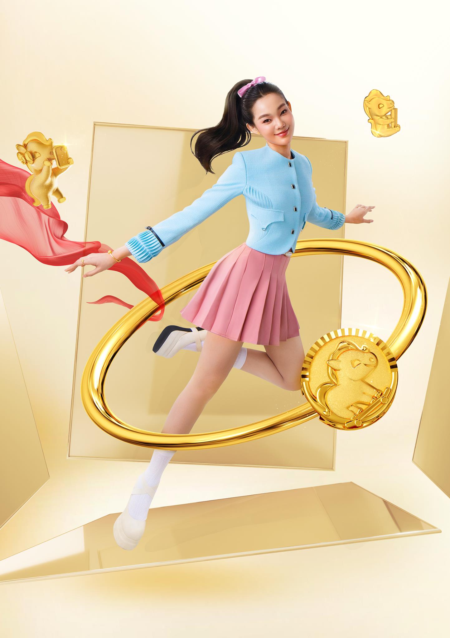 Chào năm mới Bính Ngọ 2026 với ngựa vàng cá tính cùng tuyên ngôn “Tôi chủ động hành động”- Ảnh 2. Chào năm mới Bính Ngọ 2026 với ngựa vàng cá tính cùng tuyên ngôn “Tôi chủ động hành động”- Ảnh 2.