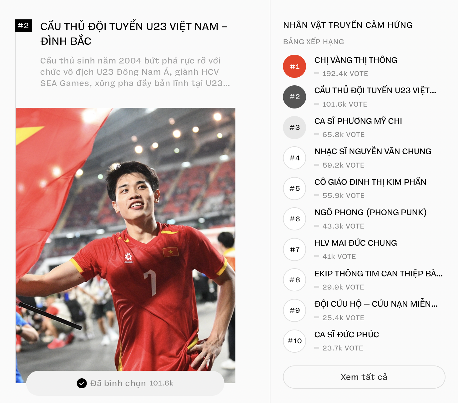 HLV Mai Đức Chung, cầu thủ Đình Bắc: Hai thế hệ, hai câu chuyện về bóng đá truyền cảm hứng tại WeChocie Awards 2025- Ảnh 2. HLV Mai Đức Chung, cầu thủ Đình Bắc: Hai thế hệ, hai câu chuyện về bóng đá truyền cảm hứng tại WeChocie Awards 2025- Ảnh 2.