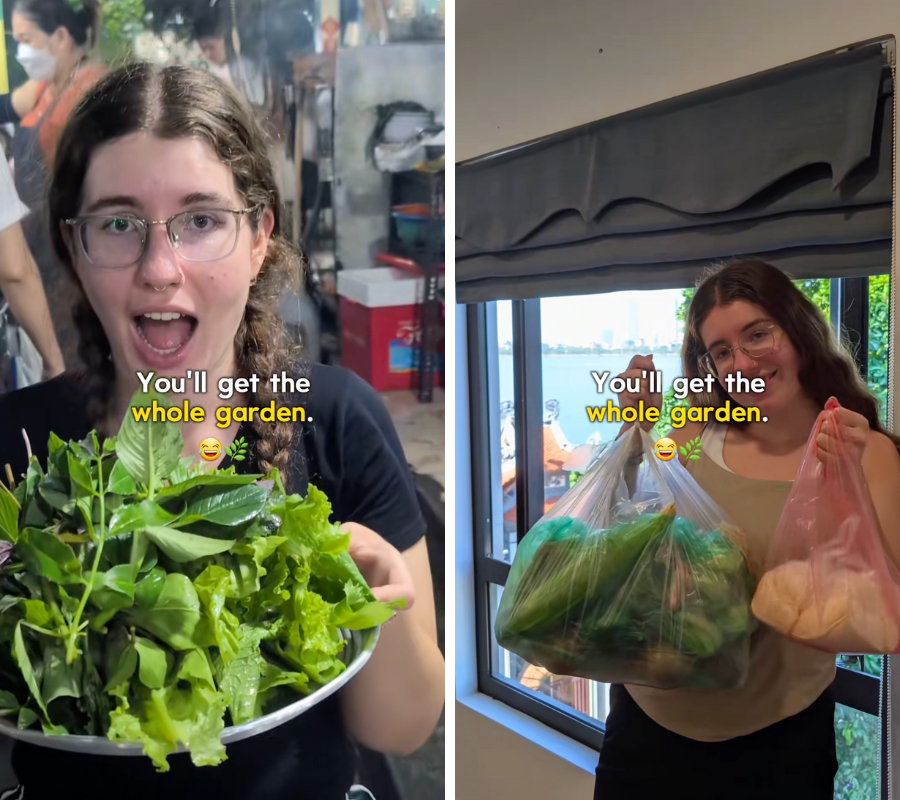 Kh&aacute;ch T&acirc;y gọi t&ocirc; b&uacute;n 35k ở Việt Nam được tặng k&egrave;m cả 1 khu vườn, rồi vỡ lẽ ra 1 ch&acirc;n l&yacute; chỉ c&oacute; ở người bản địa- Ảnh 2.