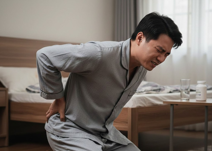 29 tuổi nhưng đĩa đệm tho&aacute;i h&oacute;a như người 60, đau đến mức nhấc ch&acirc;n cũng kh&oacute;- Ảnh 1.