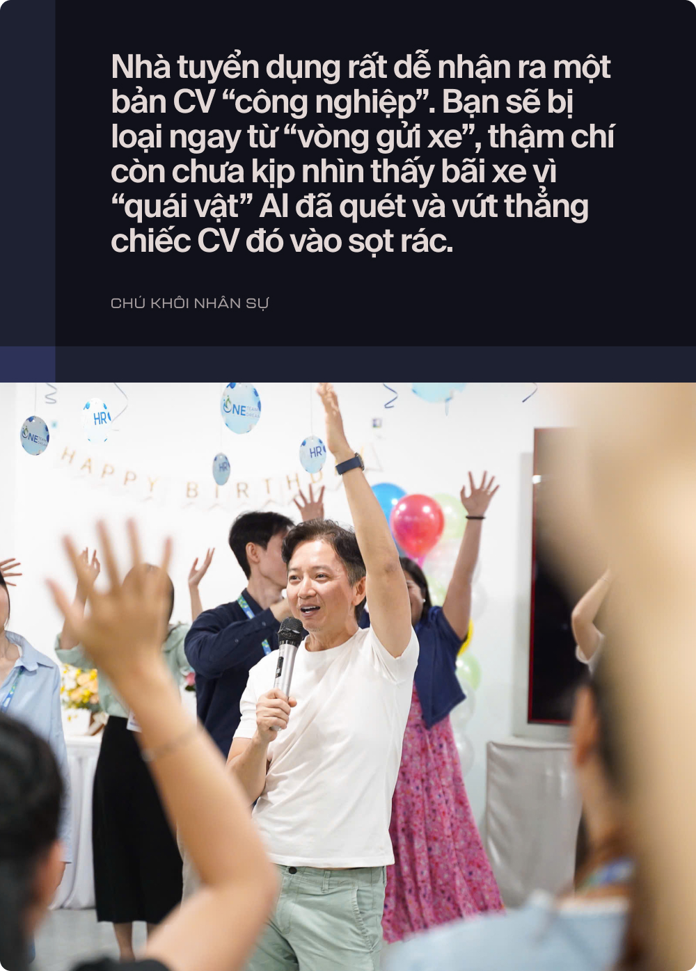 Ch&uacute; Kh&ocirc;i Nh&acirc;n Sự - TikToker U50 n&oacute;i chuyện tuyển dụng m&agrave; Gen Z xem kh&ocirc;ng tua: "L&agrave; mảnh gh&eacute;p bị thiếu, đừng l&agrave; con ốc v&iacute;t đại tr&agrave;"- Ảnh 4.