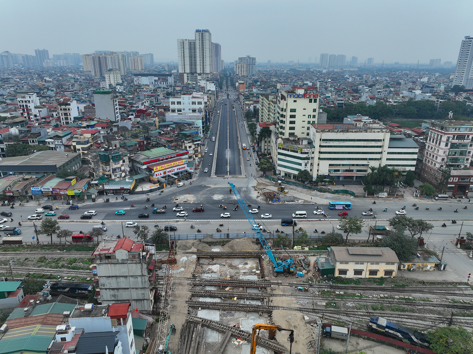 Công nhân làm việc xuyên lễ, đẩy nhanh tiến độ thông xe kỹ thuật hầm chui 778 tỷ đồng ở Hà Nội- Ảnh 2. Công nhân làm việc xuyên lễ, đẩy nhanh tiến độ thông xe kỹ thuật hầm chui 778 tỷ đồng ở Hà Nội- Ảnh 2.