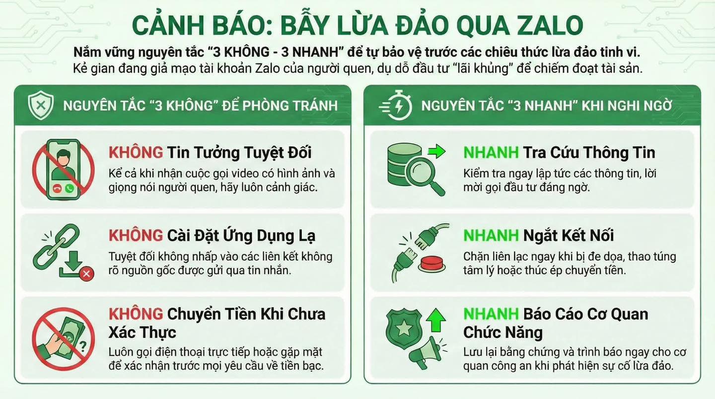 Th&ecirc;m một thủ đoạn lừa đảo tinh vi qua Zalo, người d&acirc;n cần đề cao cảnh gi&aacute;c- Ảnh 1.