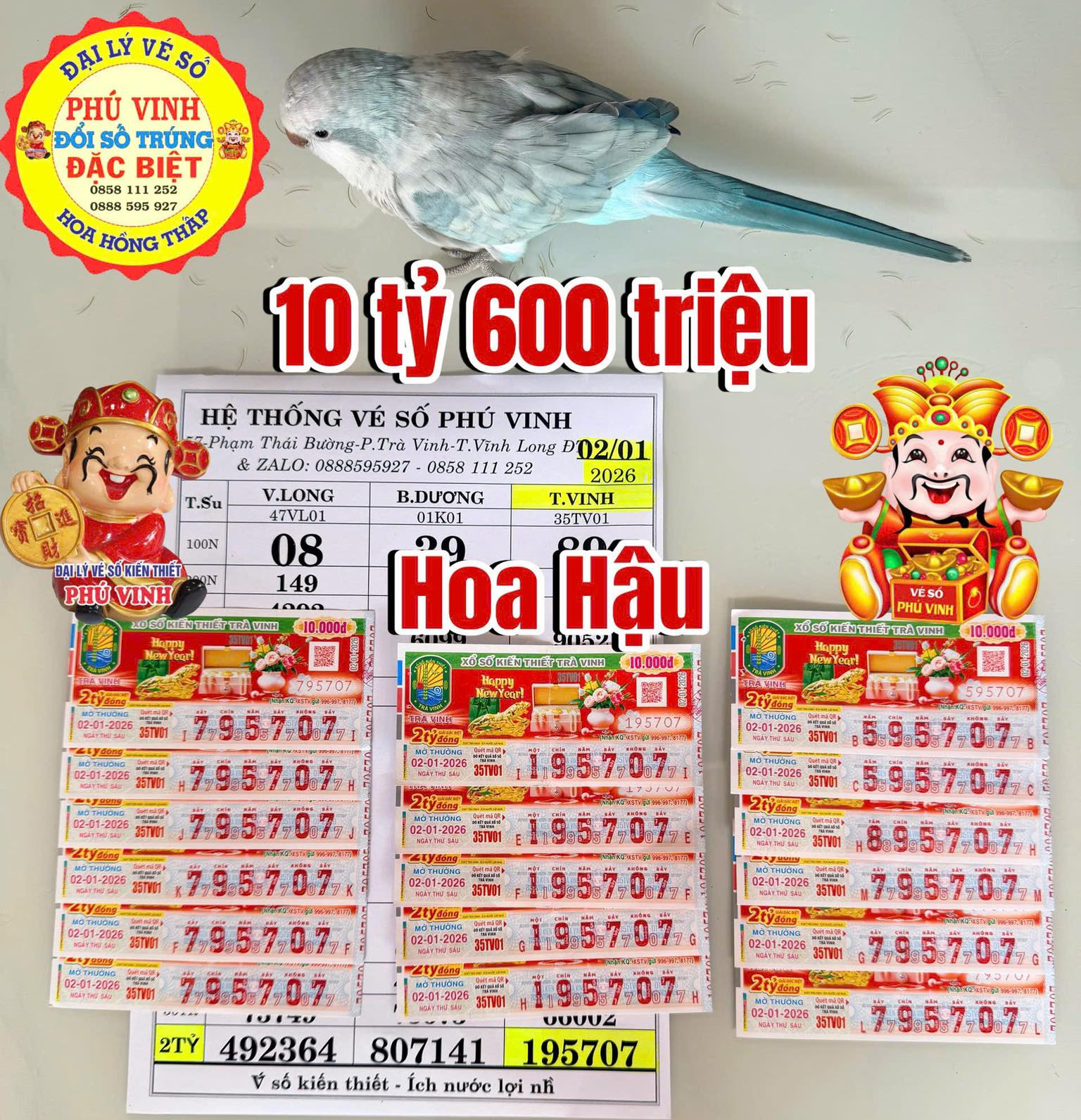 Xổ số miền Nam: TPHCM, Tây Ninh, Vĩnh Long liên tục có người trúng độc đắc- Ảnh 1. Xổ số miền Nam: TPHCM, Tây Ninh, Vĩnh Long liên tục có người trúng độc đắc- Ảnh 1.