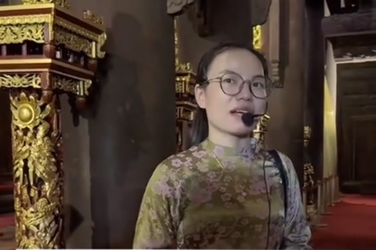 Xác minh clip hướng dẫn viên ở Lam Kinh nói về nhà Tây Sơn- Ảnh 1. Xác minh clip hướng dẫn viên ở Lam Kinh nói về nhà Tây Sơn- Ảnh 1.