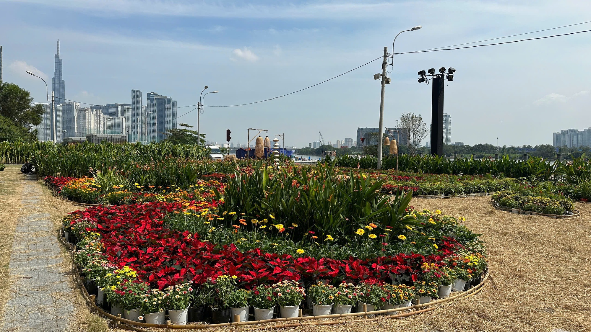 T&ograve;a nh&agrave; cao thứ 3 TP.HCM lập tức so&aacute;n ng&ocirc;i đ&ocirc;ng kh&aacute;ch nhất dịp lễ nhờ tung vườn hoa Tết khổng lồ- Ảnh 16.