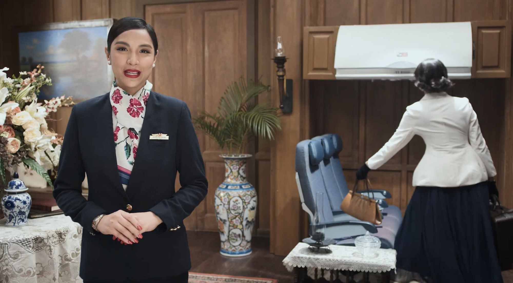 1 h&atilde;ng h&agrave;ng kh&ocirc;ng l&agrave;m hẳn phim t&igrave;nh cảm kịch t&iacute;nh để hướng dẫn an to&agrave;n bay, nội dung 