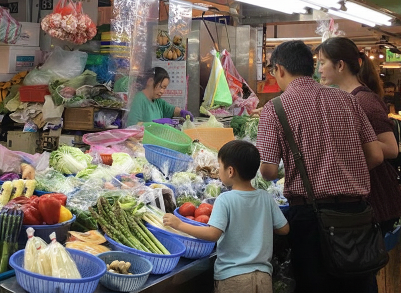 C&acirc;u chuyện ở chợ n&ocirc;ng sản g&acirc;y b&atilde;o: Nếu cha mẹ c&ograve;n giữ tư duy n&agrave;y, con lớn l&ecirc;n kh&oacute; m&agrave; gi&agrave;u sang, cao qu&yacute;!- Ảnh 1.