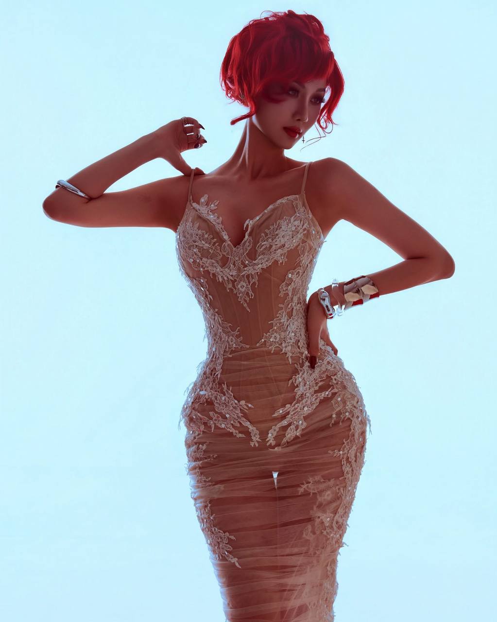 Quế Anh chơi lớn đầu năm, đổi giao diện sexy nhất trước giờ- Ảnh 2.