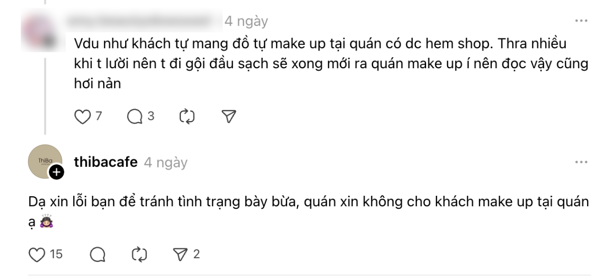 H&agrave;ng loạt qu&aacute;n c&agrave; ph&ecirc; buộc phải từ chối phục vụ v&igrave; tr&agrave;o lưu mang vali đi makeup, chụp flash h&agrave;ng giờ liền- Ảnh 4.