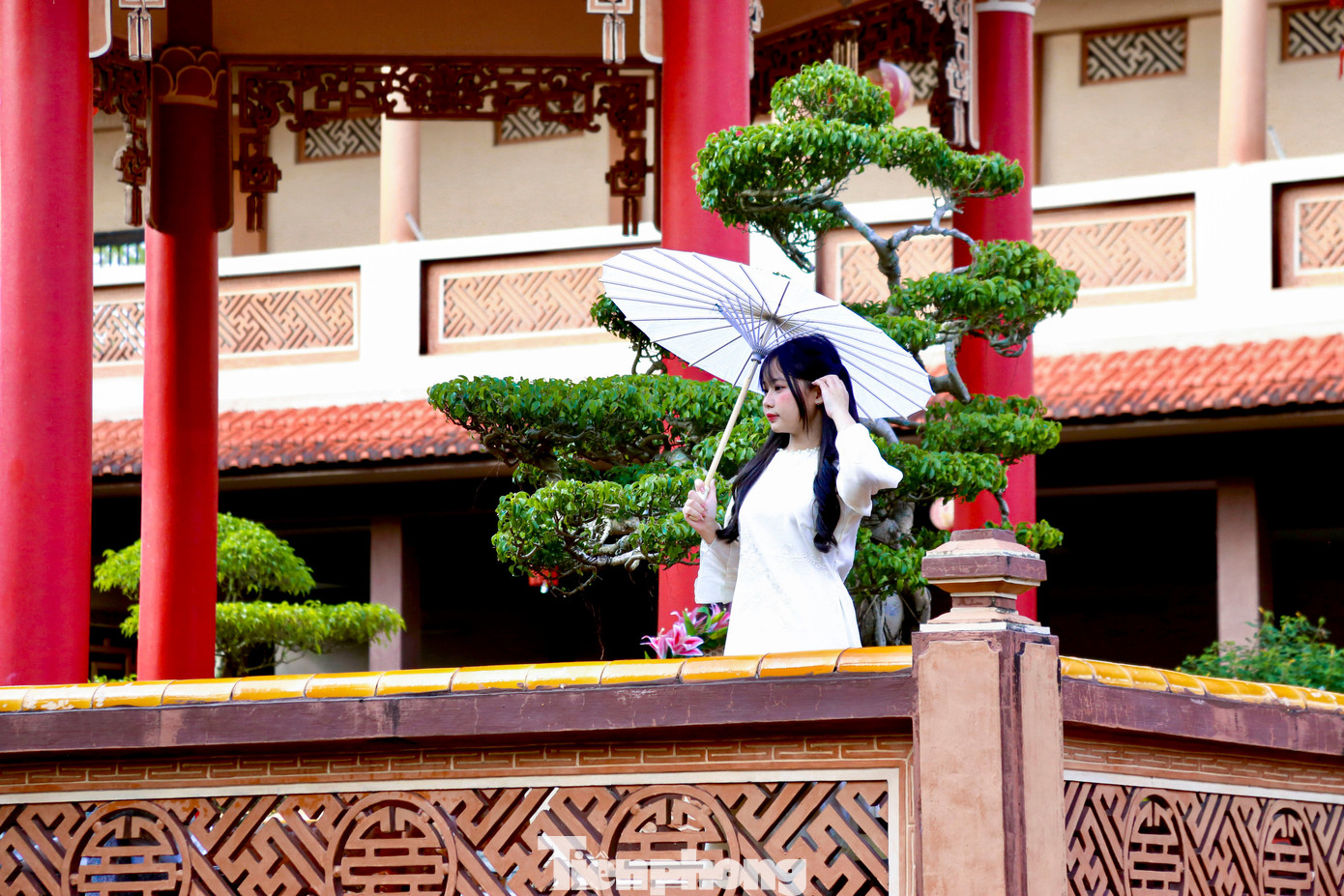 Bạn trẻ Đ&agrave; Nẵng x&uacute;ng x&iacute;nh &aacute;o d&agrave;i chụp ảnh Tết- Ảnh 7.