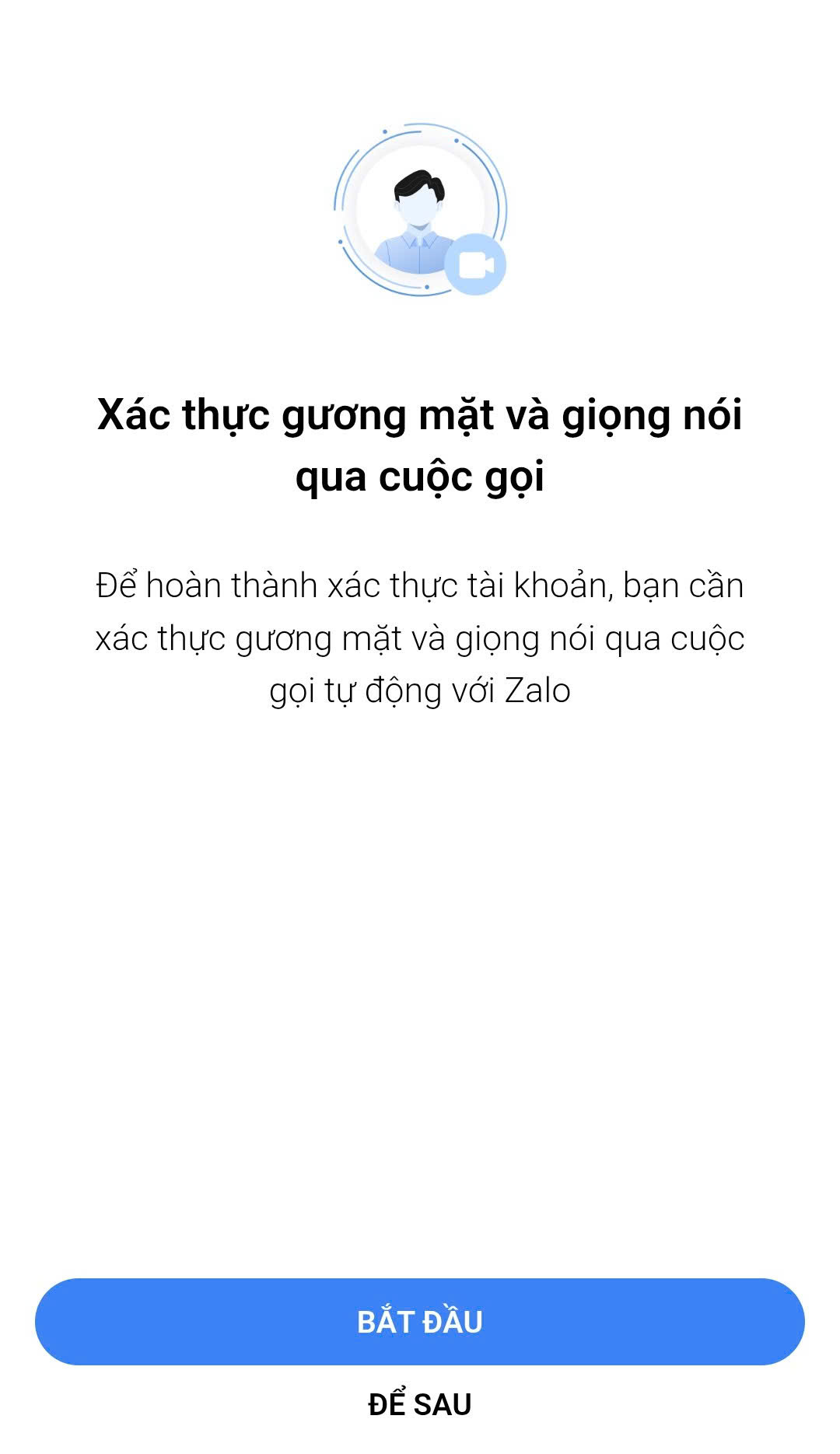 Zalo bất ngờ đổi cách xác thực tài khoản của người dùng- Ảnh 1. Zalo bất ngờ đổi cách xác thực tài khoản của người dùng- Ảnh 1.
