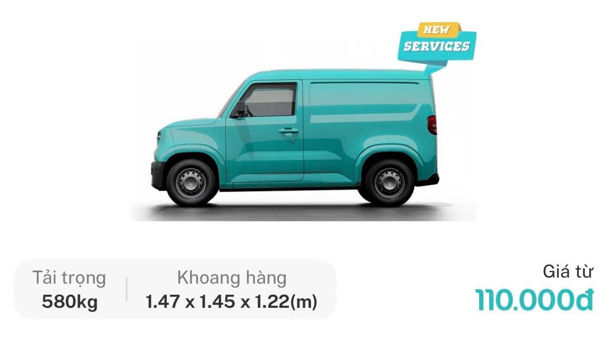 Cận Tết, Xanh SM ch&iacute;nh thức ra mắt dịch vụ vận chuyển h&agrave;ng bằng xe tải điện, gi&aacute; từ 110.000 đồng- Ảnh 2.