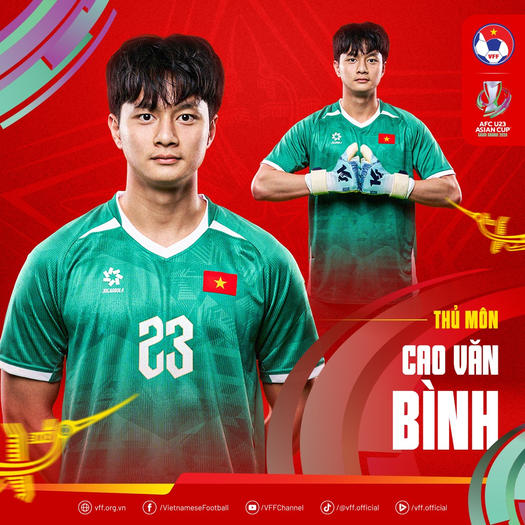 Visual s&aacute;ng bừng của 23 hotboy U23 Việt Nam tham dự U23 ch&acirc;u &Aacute;- Ảnh 3.