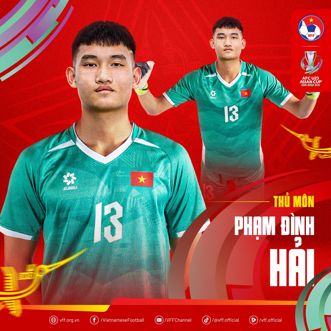 Visual s&aacute;ng bừng của 23 hotboy U23 Việt Nam tham dự U23 ch&acirc;u &Aacute;- Ảnh 4.