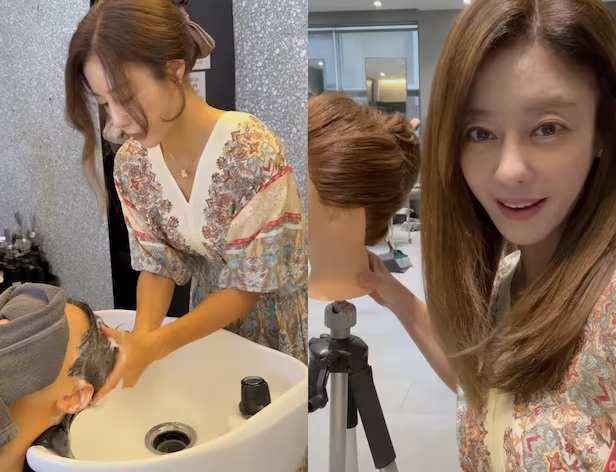 Nữ ca sĩ đ&igrave;nh đ&aacute;m hết thời đi l&agrave;m thợ t&oacute;c, 3 năm kết h&ocirc;n kh&ocirc;ng sống chung với chồng d&ugrave; chỉ 1 ng&agrave;y- Ảnh 2.