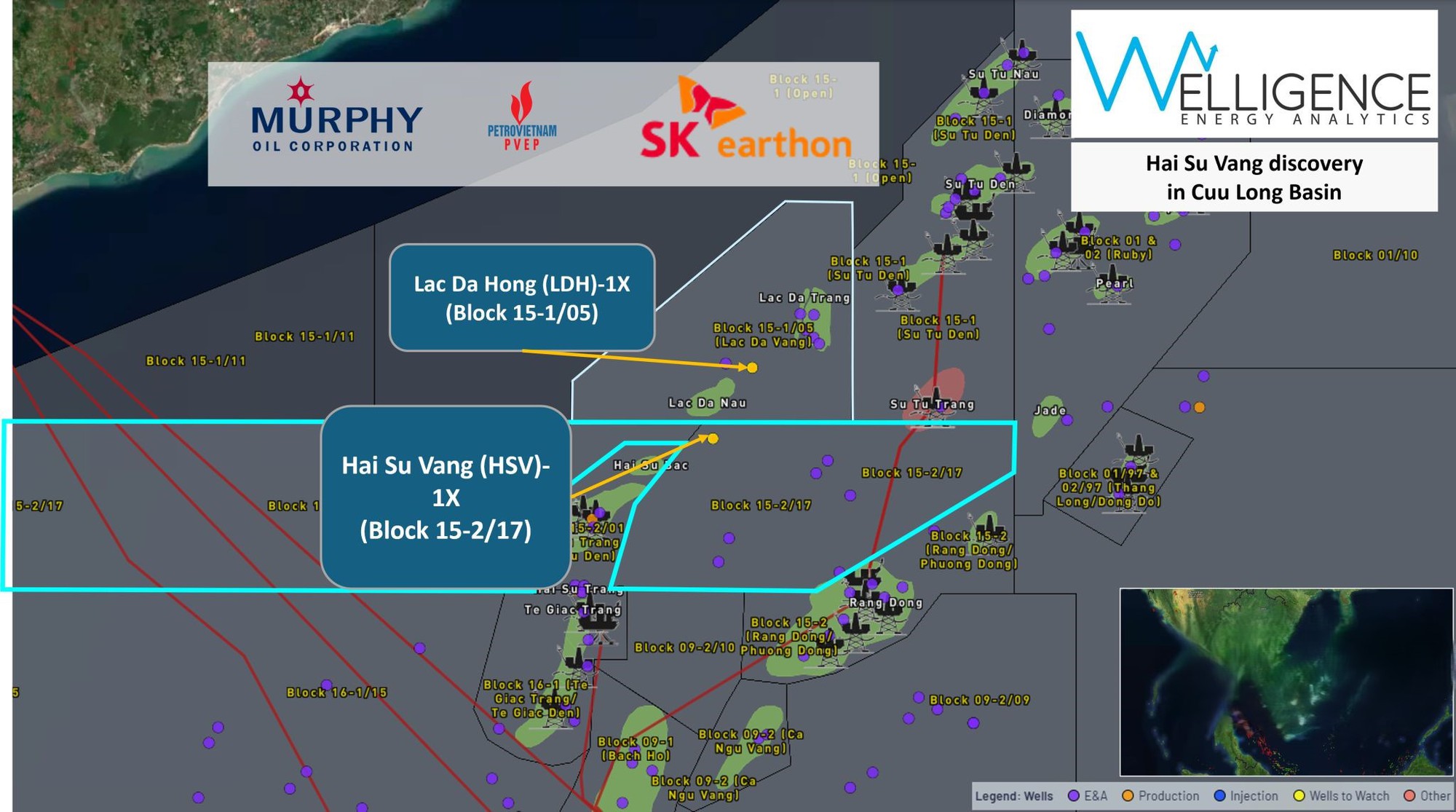 C&ocirc;ng ty Mỹ ph&aacute;t hiện rất nhiều dầu tại giếng ở Bể Cửu Long ngo&agrave;i khơi Việt Nam- Ảnh 2.