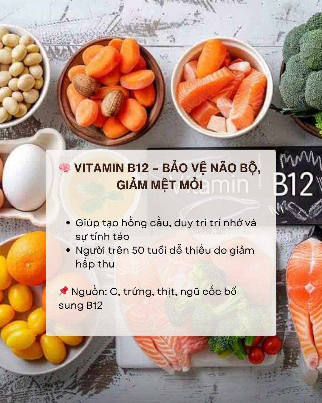 Kh&ocirc;ng phải thuốc bổ đắt tiền, đ&acirc;y l&agrave; 6 vitamin m&agrave; người sau 50 tuổi dễ thiếu v&agrave; cần bổ sung nhất - ai bỏ qua sẽ hối hận- Ảnh 3.