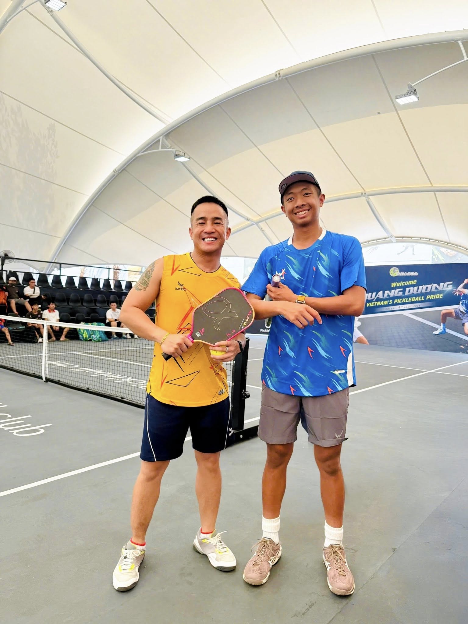 Dàn nghệ sĩ Táo Quân mê tít pickleball, một gương mặt còn giành luôn chức vô địch- Ảnh 6. Dàn nghệ sĩ Táo Quân mê tít pickleball, một gương mặt còn giành luôn chức vô địch- Ảnh 6.