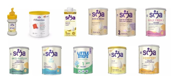 Chi tiết danh s&aacute;ch c&aacute;c d&ograve;ng sữa NAN bị Nestl&eacute; thu hồi- Ảnh 1.