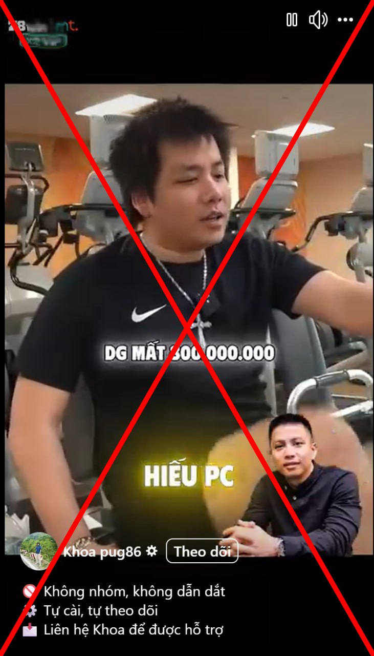 Hiếu PC và Khoa Pug bị mạo danh để lừa đảo, người dân cẩn thận mất tiền oan- Ảnh 1. Hiếu PC và Khoa Pug bị mạo danh để lừa đảo, người dân cẩn thận mất tiền oan- Ảnh 1.