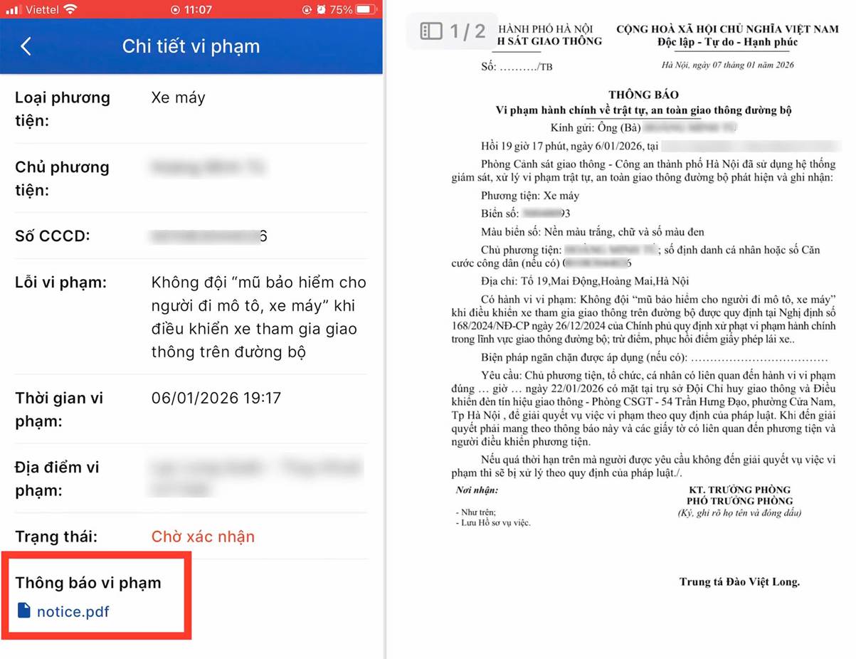 Th&ecirc;m c&aacute;ch nộp phạt nguội online mới nhất người d&acirc;n cần biết- Ảnh 1.