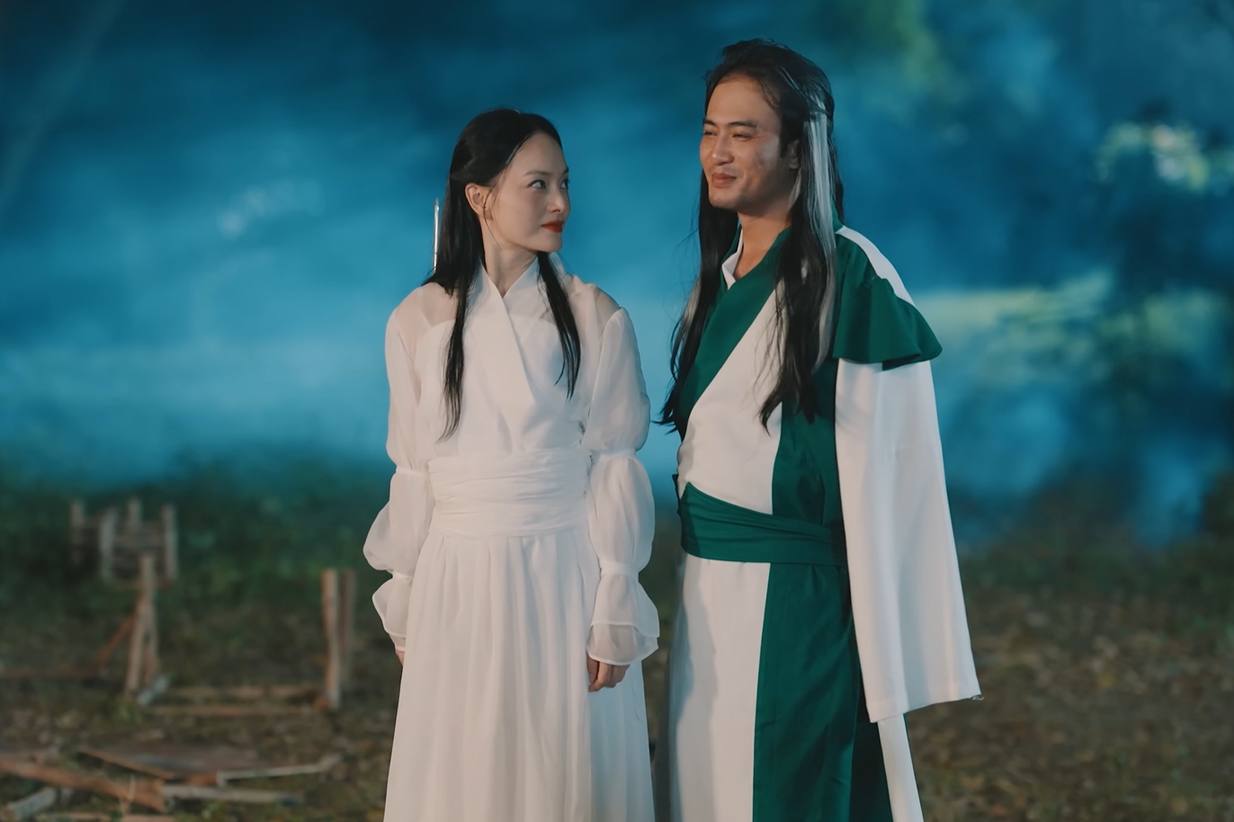 Xuất hiện Dương Qu&aacute; - Tiểu Long Nữ bản Việt g&acirc;y sốc MXH: Tạo h&igrave;nh vừa qu&ecirc; vừa sến, nh&igrave;n đến m&aacute;i t&oacute;c m&agrave; cạn lời- Ảnh 4.