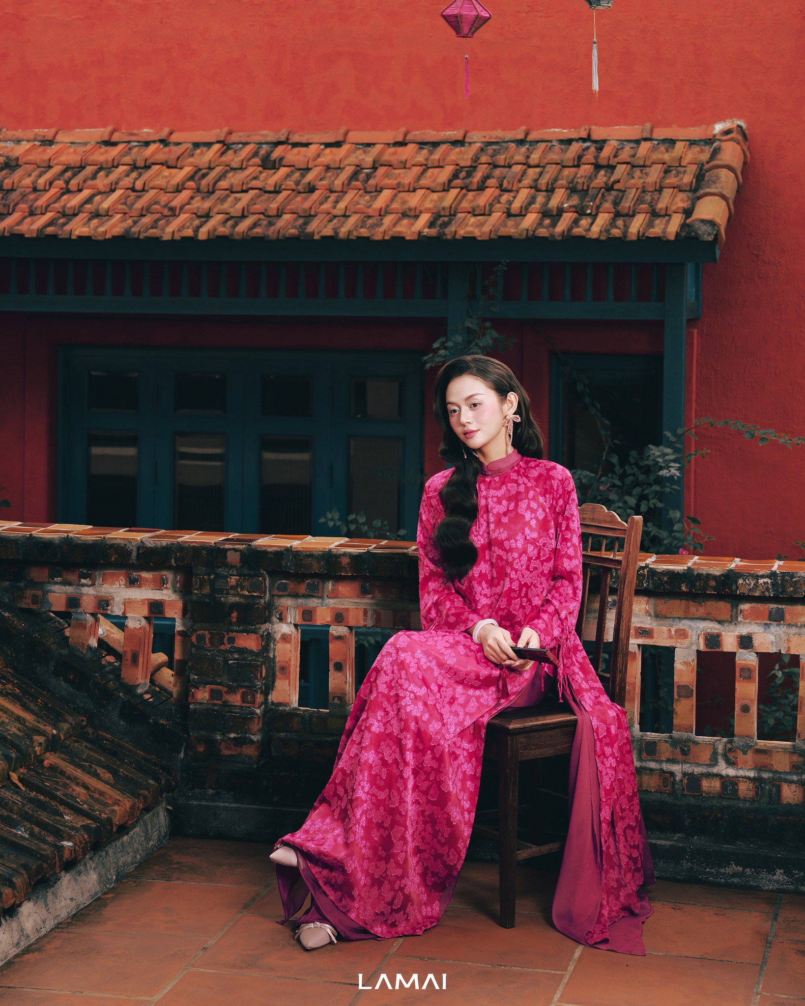 Vì sao áo dài ren được dự đoán là “át chủ bài” mùa Tết 2026?- Ảnh 15. Vì sao áo dài ren được dự đoán là “át chủ bài” mùa Tết 2026?- Ảnh 15.