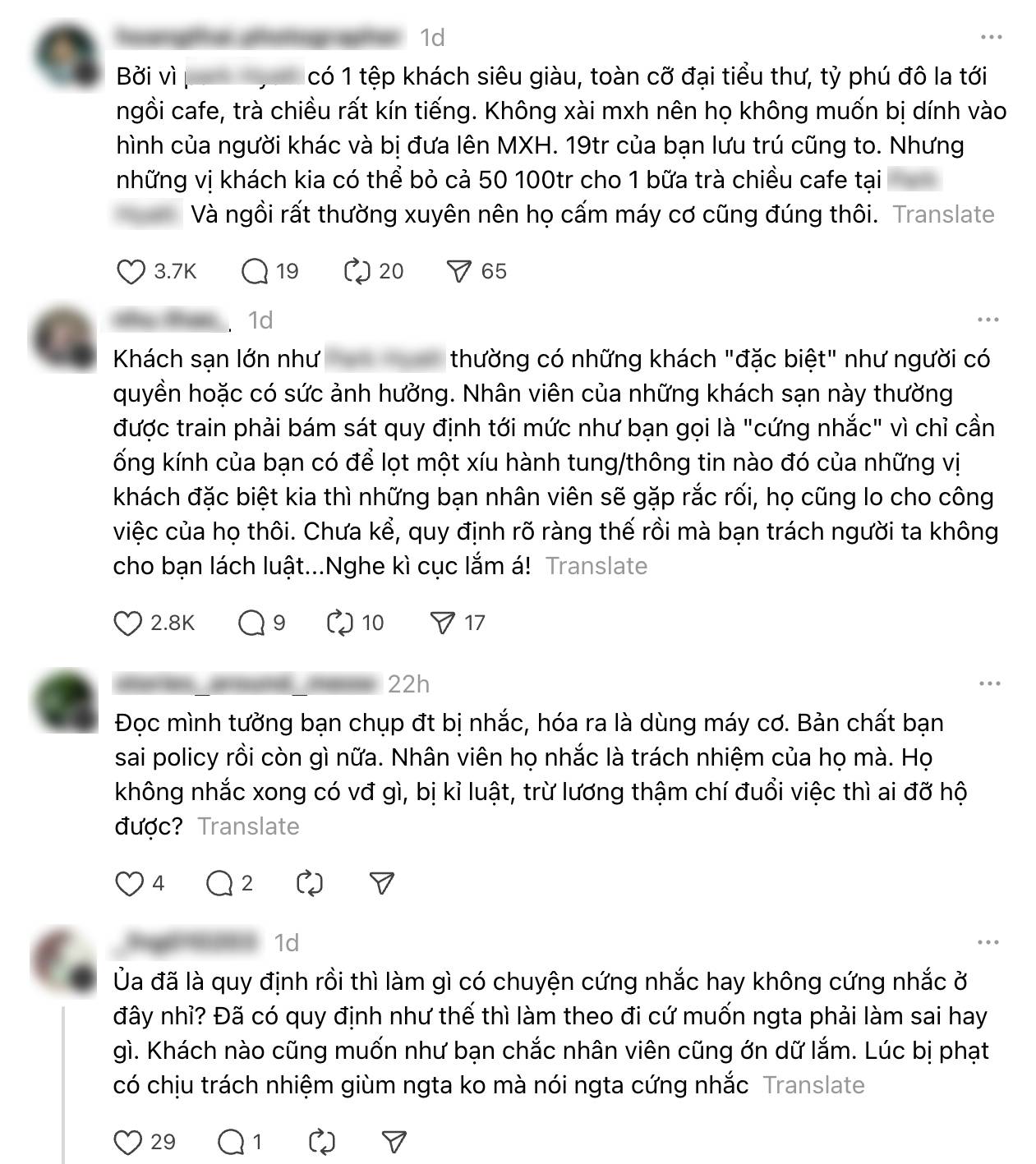 Chi 19 triệu tại kh&aacute;ch sạn 5 sao TP.HCM vẫn bị cấm chụp ảnh, c&ocirc; g&aacute;i đăng b&agrave;i tố nhưng kh&ocirc;ng ai b&ecirc;nh nổi- Ảnh 4.