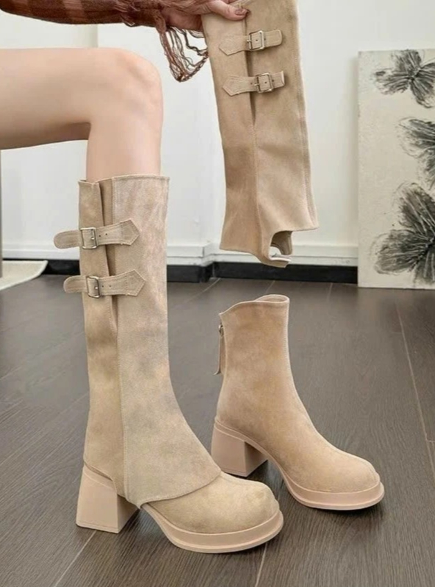 Phụ nữ Nhật m&ecirc; đ&ocirc;i boots n&agrave;y như điếu đổ, c&oacute; thể d&ugrave;ng mọi mỹ từ tr&ecirc;n đời để khen- Ảnh 9.