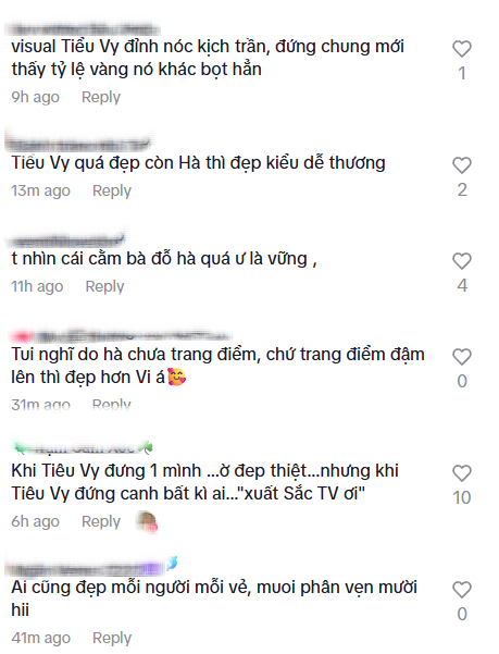 Đỗ H&agrave; nh&uacute;n nhường khi đứng cạnh Tiểu Vy- Ảnh 4.