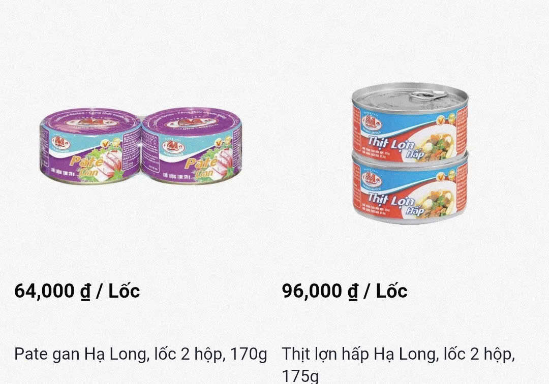 Vụ 120 tấn thịt heo bệnh: Một loạt si&ecirc;u thị th&ocirc;ng b&aacute;o thu hồi đồ hộp Hạ Long tr&ecirc;n to&agrave;n hệ thống- Ảnh 1.